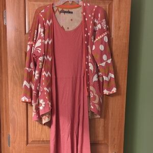 Women's Pink Patterned Sweater